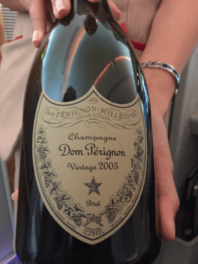 Emirates Dom Pérignon | First Class Airline Caviar Service