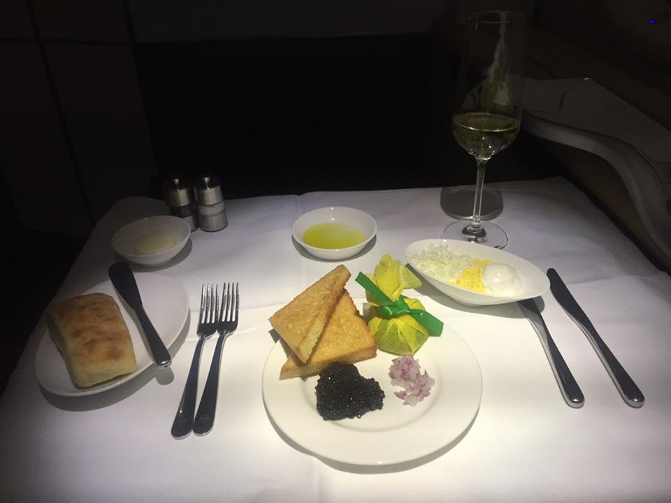 LH Caviar | First Class Airline Caviar Service
