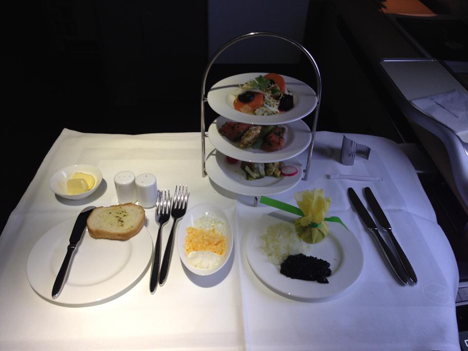 LH Old Style Caviar | First Class Airline Caviar Service