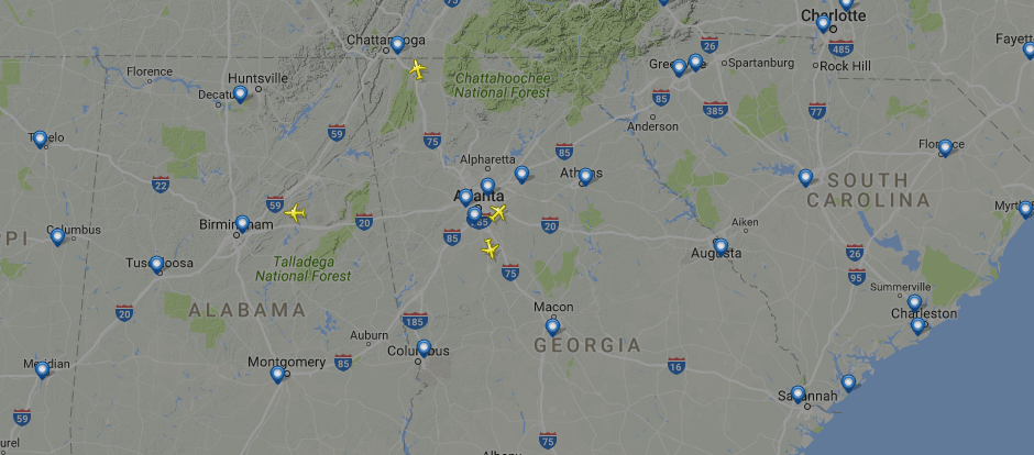 ATL Outbound Traffic