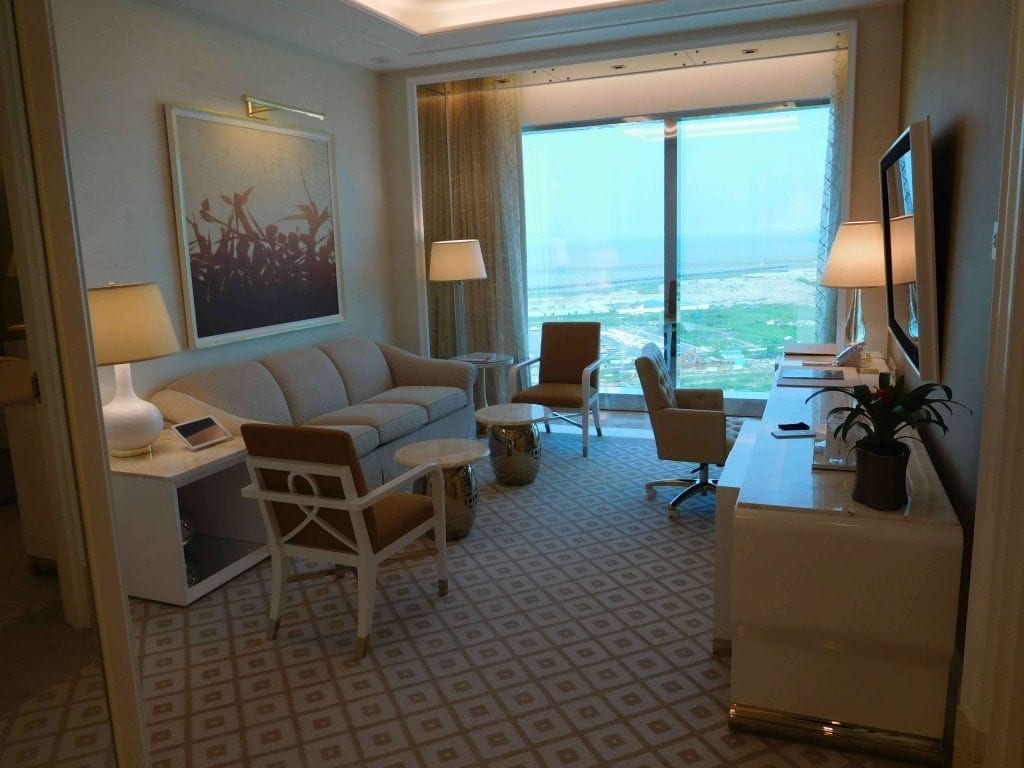 Wynn Palace Executive Suite Living Room