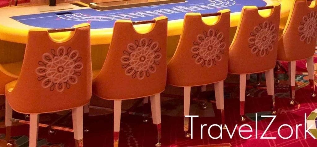 Wynn Palace Opening Baccarat Chairs