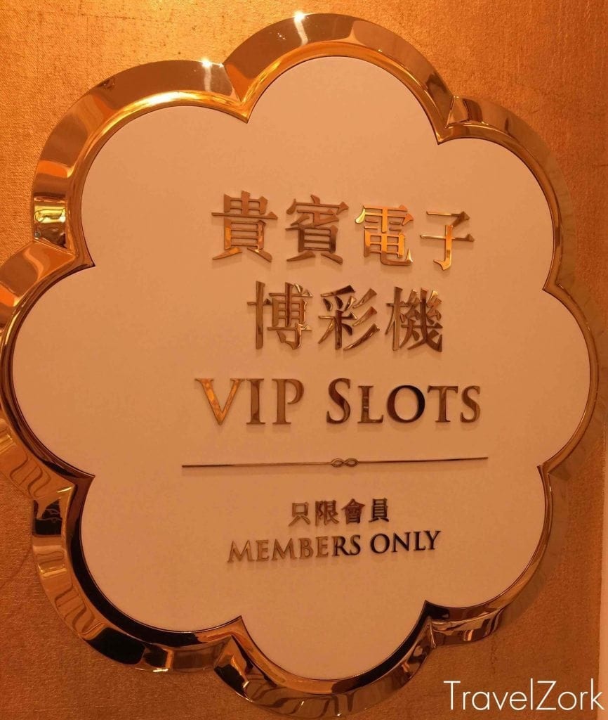 Wynn Palace Opening VIP Slots Sign